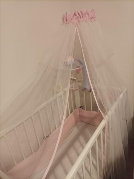 Baldachýn s mantinelom, šírka (cm): 40,dĺžka (cm): 120