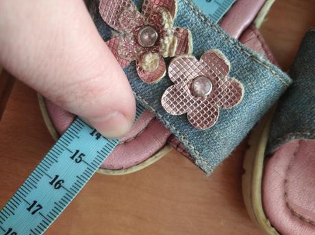 Sandálky, cupcake,23