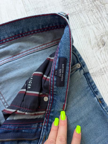 Pánske džínsy slim fit tommy hilfiger, tommy hilfiger,36