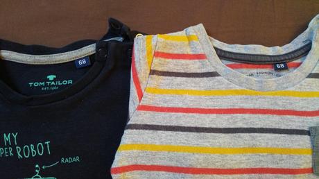 2 tričká & nohavice tom taylor, č. 68/74, tom tailor,68