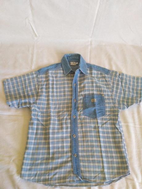 Detská riflová košeľa, c&a,140