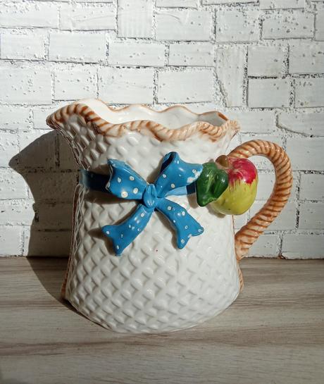 Trojsúprava s motívom ovocia na čaj, 