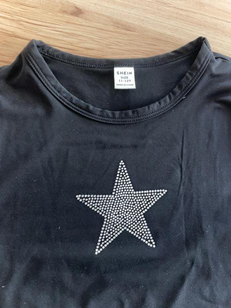 Tričko shein 11/12 rokov, 146 / 152