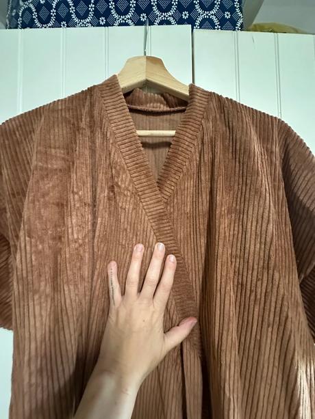 Kimono saty z  mencestru, 