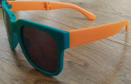 Skladacie slnečné detské okuliare shein, 