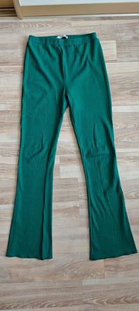 Flare štruktúrované/rebrované nohavice, reserved,164