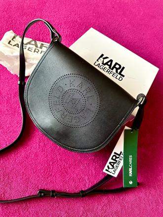 Nová kožená kabelka karl lagerfeld, karl lagerfeld