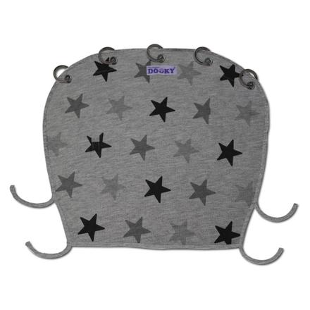 Dooky design grey stars slnečná clona,