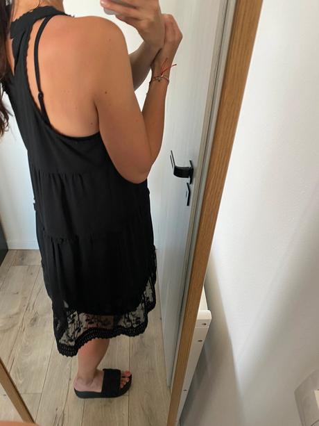 Čierne šaty, vero moda,l