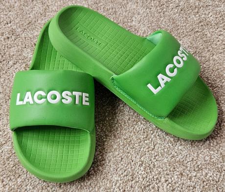 Šľapky lacoste ako nové, lacoste,35