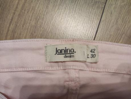 Ružové, roztrhané nohavice, veľkosť 42, 42