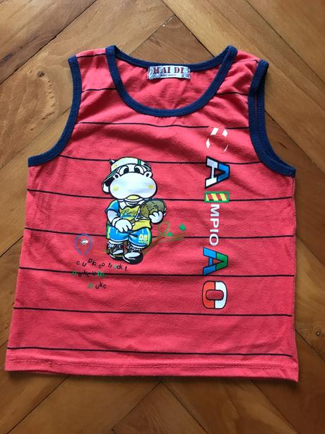 3 letné chlapčenské tielka - veľ. 92, 92