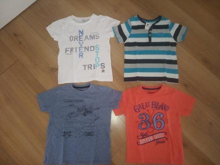 Tričká s krátkym rukávom, 116