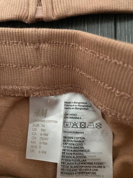 Dievčenský komplet velk.74, h&m,74