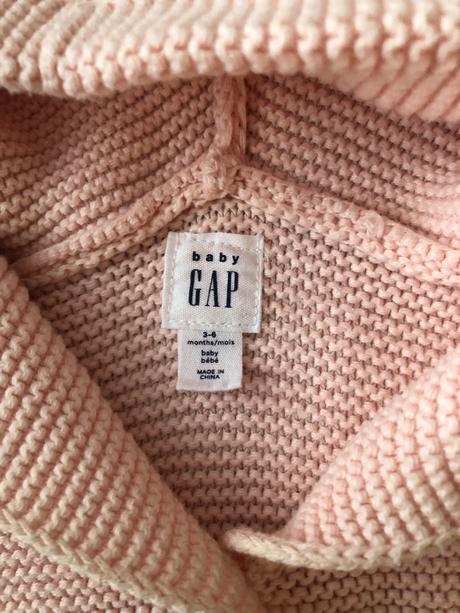 Pletený svetrík s uškami gap, gap,68