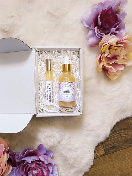 Darčekový set telový olej pure touch,