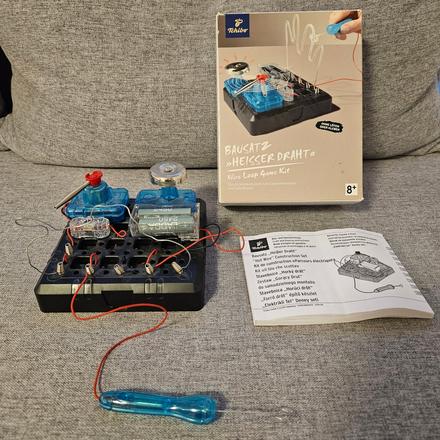 Elektronická stavebnica "horúci drôt", 