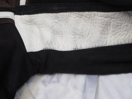 Kožená motorkárska bunda, m