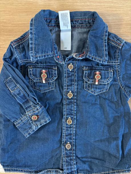 Riflová košeľa, c&a,62