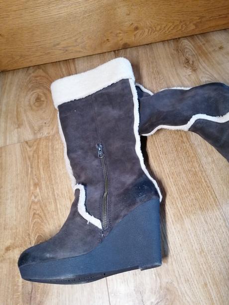 Kožené čižmy calvin klein, 36