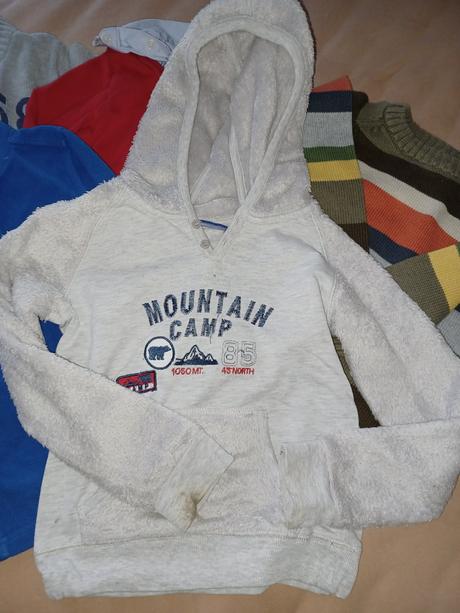 Vršky a mikiny 8ks 110, 104–116