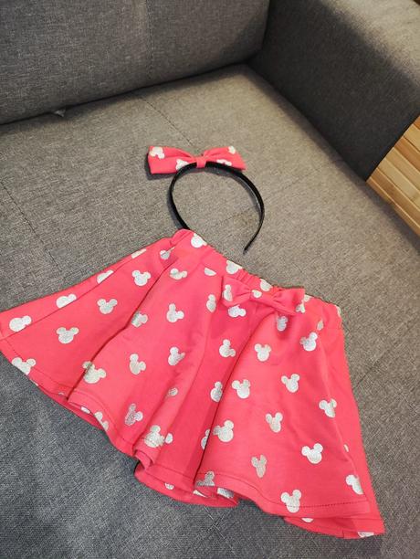 Sukňa pre malú slečnu minnie, 