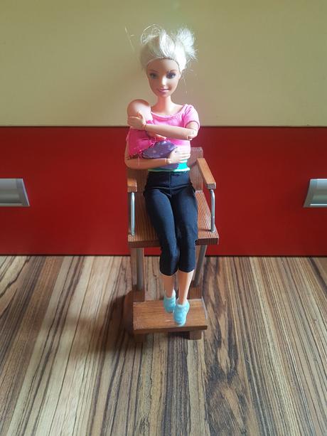 Drevena stolicka pre babiky, 