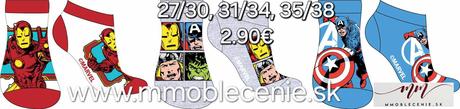 Ponožky avengers 3-balenie, disney,27 - 38