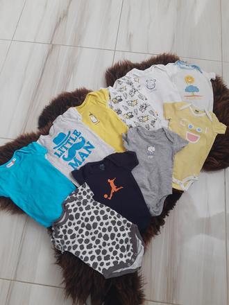 10x body s krátkym rukávom 62/68, 68