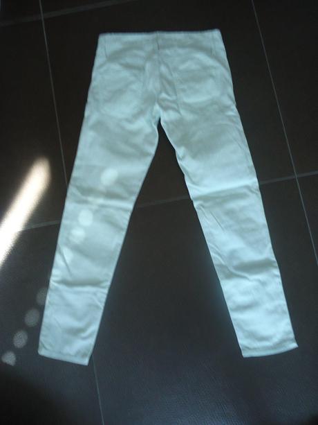 Mentolkové letné slimky s bielymi bodkami vel.34, stradivarius,xs