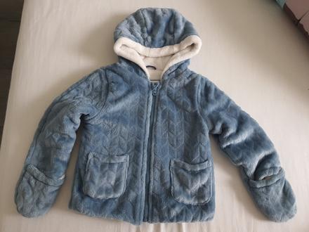 Huňatá mikina / bundička s rukavičkami, c&a,80