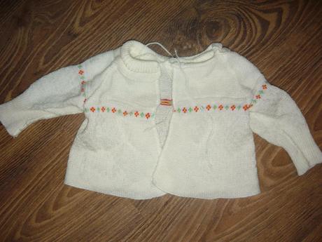 Svetríky pre novorodencov  viac kusov -56/62, 56