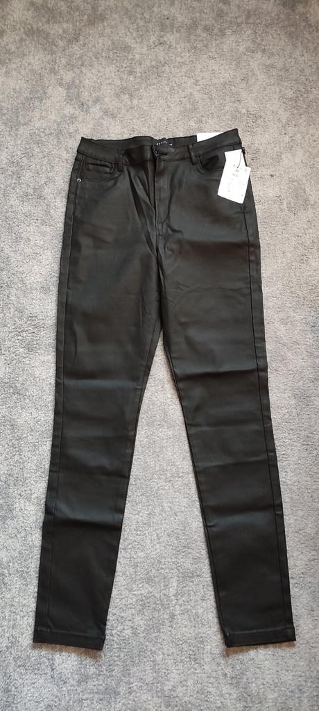 Nohavice koženkové, mohito,40