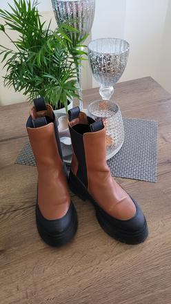 Kožené topánky tamaris, tamaris,38