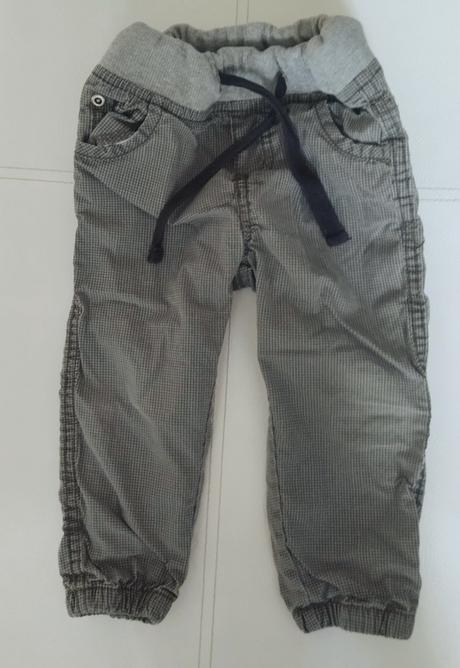 Zateplené nohavice, hema,80