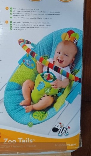 Bright starts vibračné lehátko, 