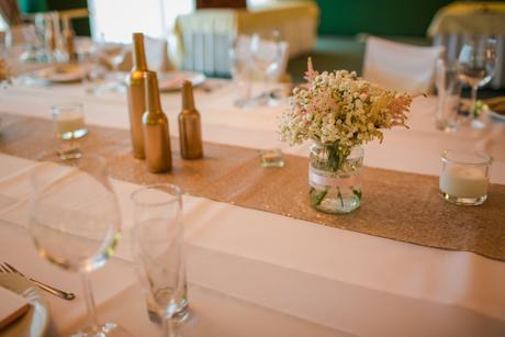 Flitrový behúň na stôl, 