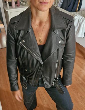 Kožená bunda object, l