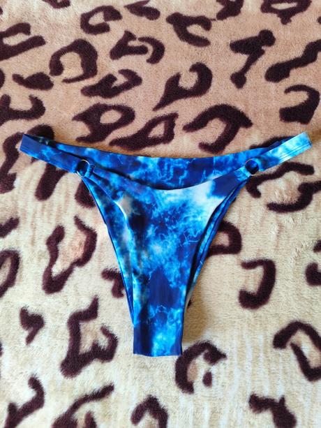 Modro biele plavkové bikiny, veľ. l, nepoužíté, l