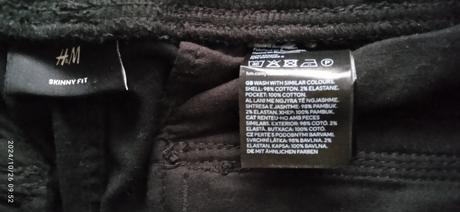 Nohavice, h&m,m