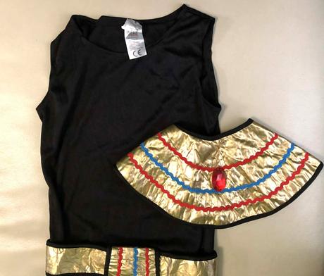 110/122 kostym kleopatra,královna egypta,5-7 r., 