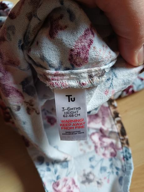 2x krasna kvetovana tunika/top, tu,68