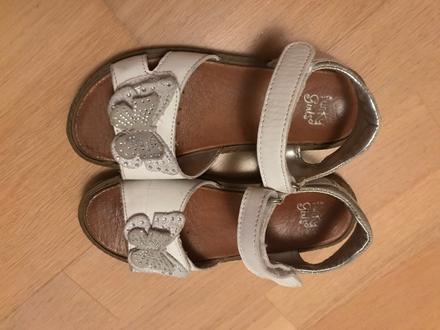 Biele sandálky veľ.32, 32
