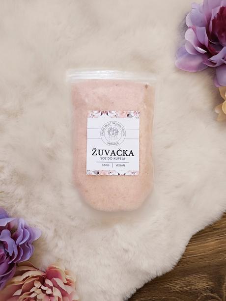 Soľ do kúpeľa - 350g/150g, 