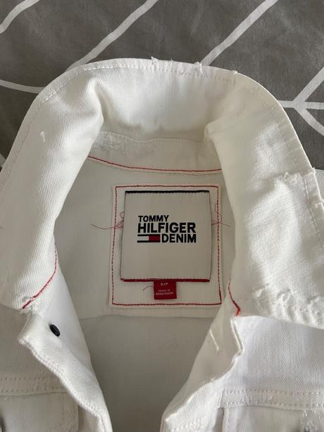 Riflová bunda th, tommy hilfiger,xs