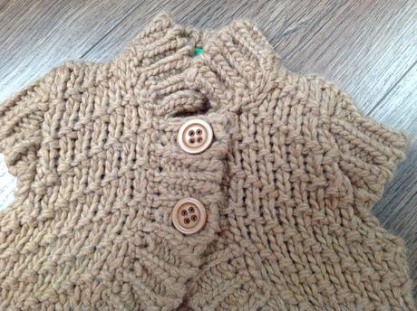 Pletené bolerko, benetton,86