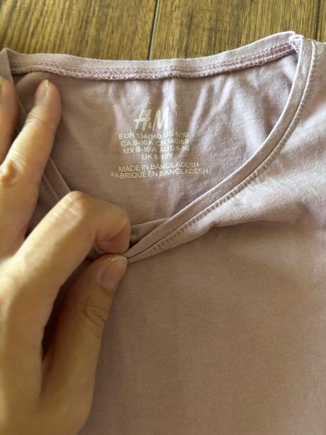 Dievčenské tričko, h&m,140