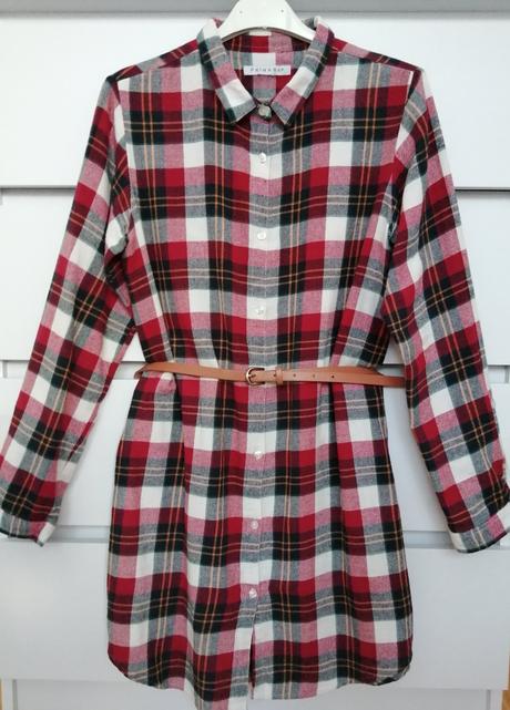 Predĺžená  košeľová tunika s opaskom, promod,36