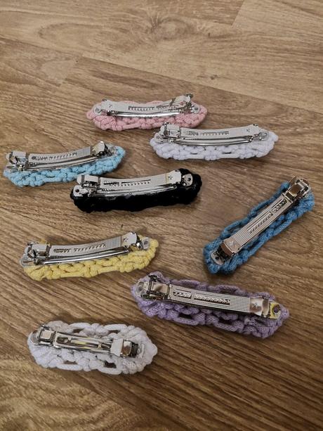 Macrame spona do vlasov-väčšia, 