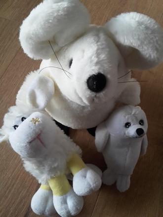 Biela myš top stav, 